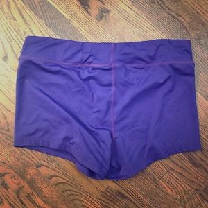 Purple shorts